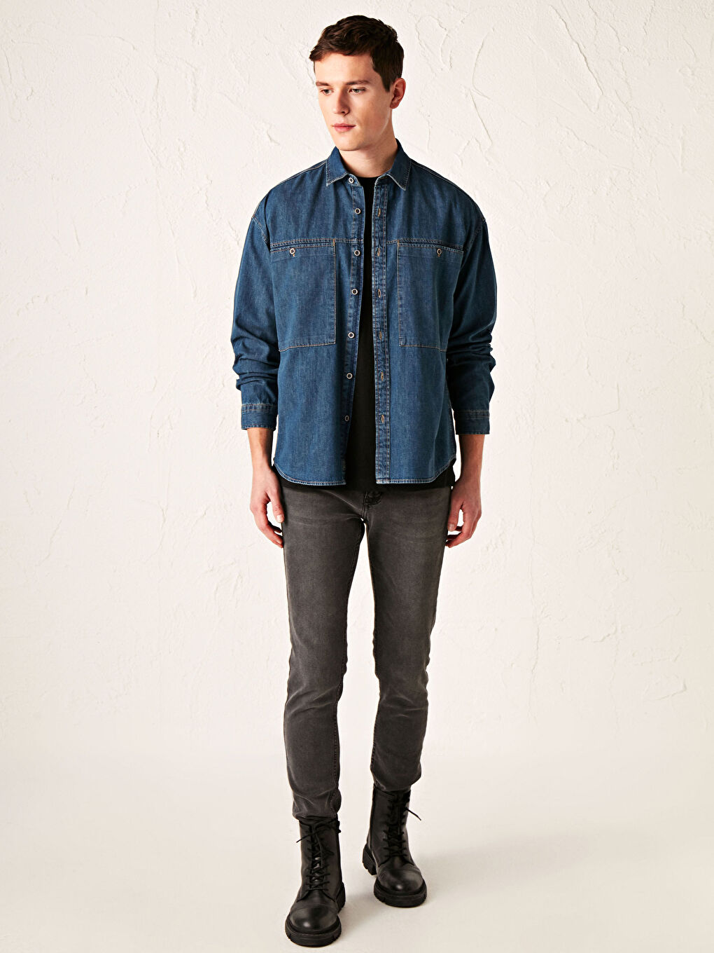 Oversize Jean Shirt -S16881Z8-H45