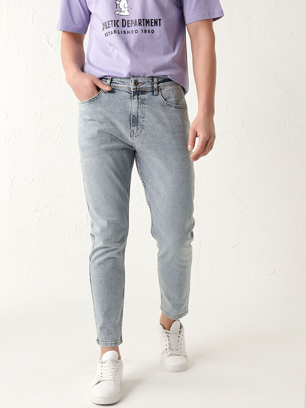 İndigo 730 Havuç Kalıp Erkek Jean Pantolon-3