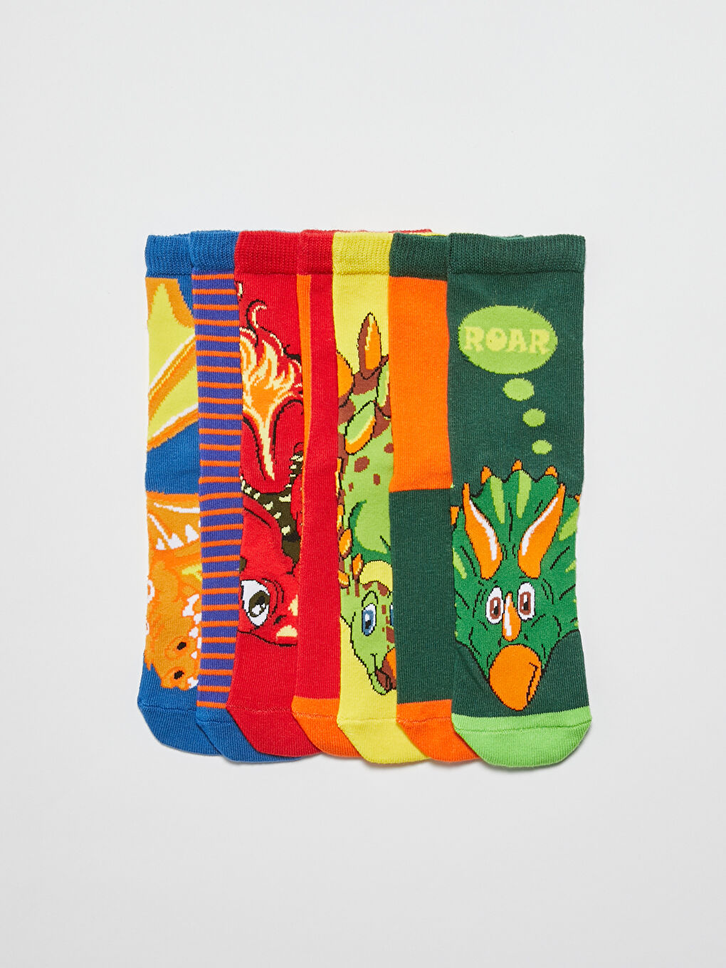 Patterned Boys' Ankle Socks 7 Pack