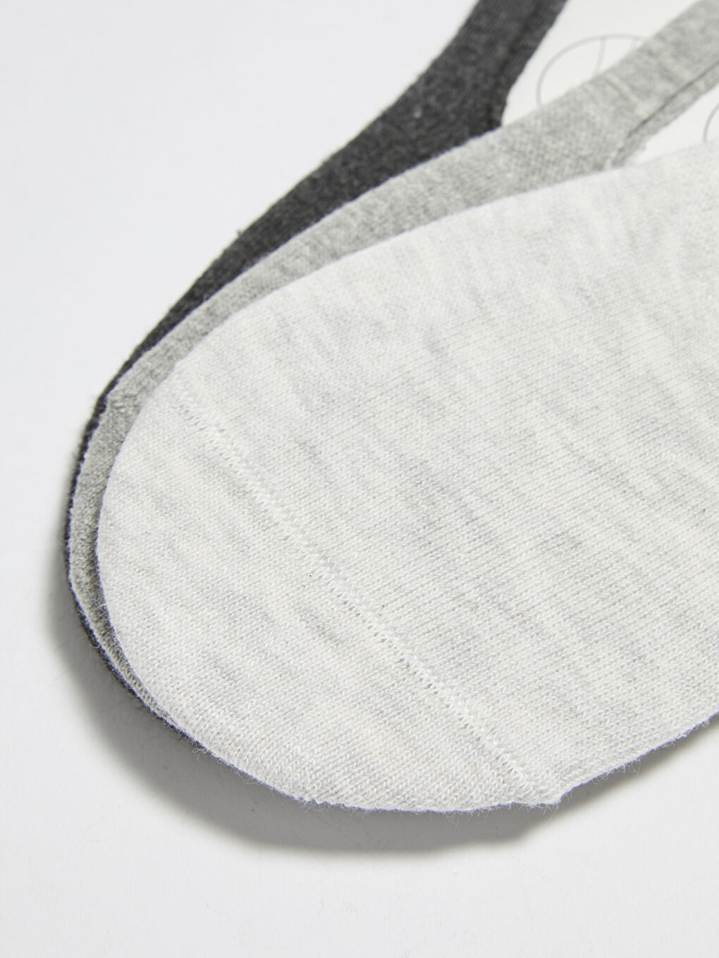 Plain Cotton Women's Ballet Socks 3 Pack-2