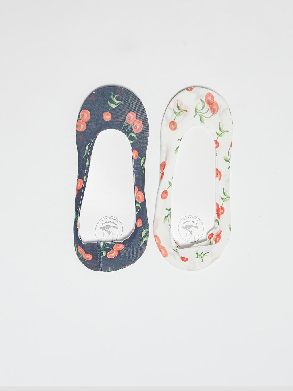 Chaussettes Ballerines Imprimées pour Femmes Lot de 2