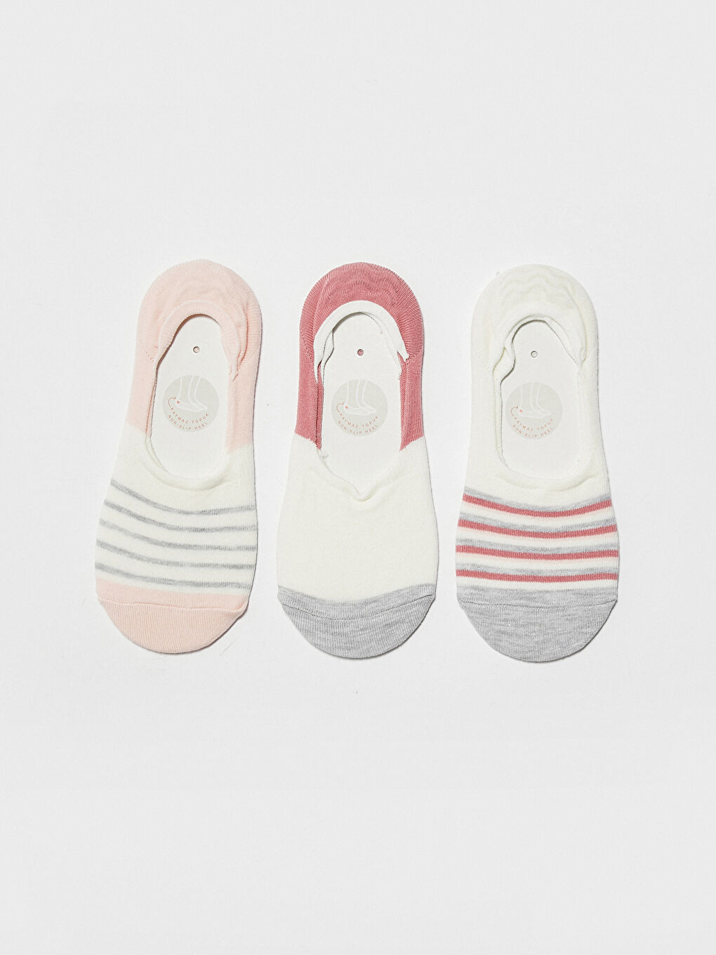 Patterned Cotton Women's Ballet Socks 3 Pack