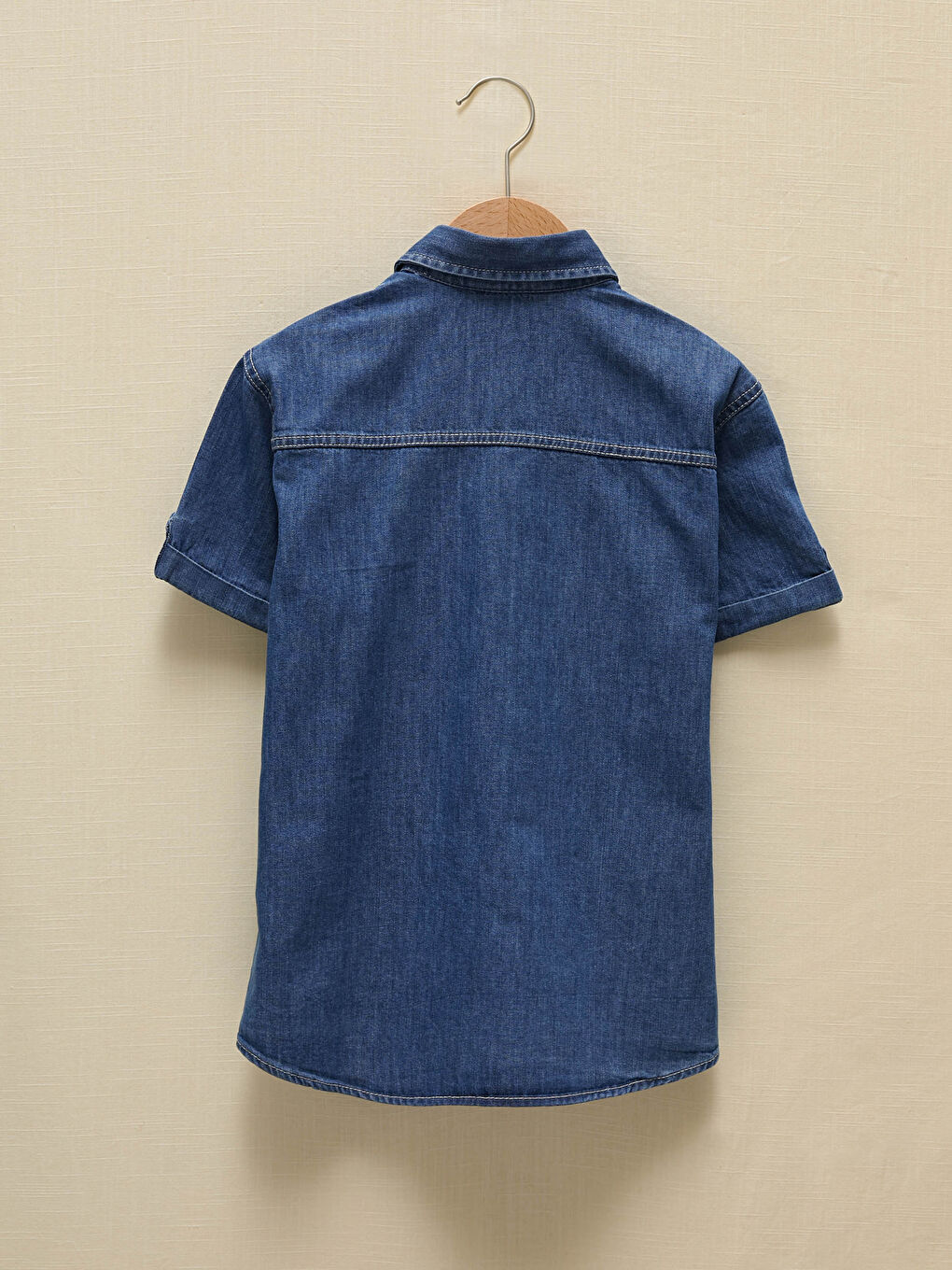 LCW Kids Kurzärmeliges Denim-Hemd für Jungen -S17151Z4-507