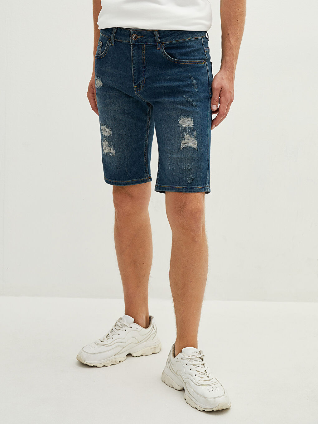 LCW Jeans Skinny Fit Men's Denim Shorts -S17180Z8-333