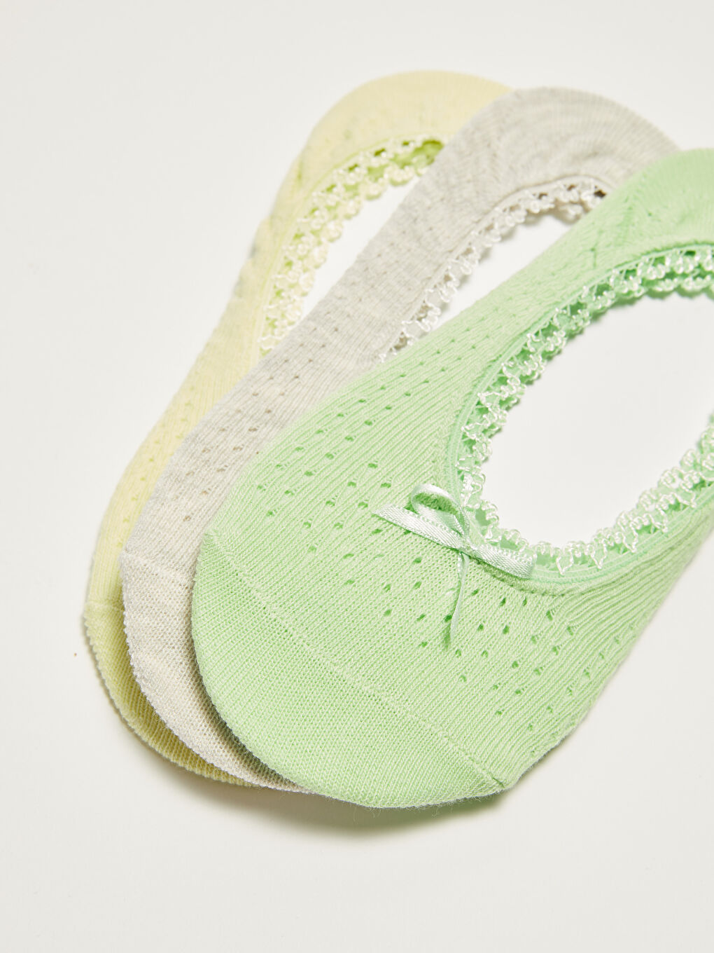 Бродирани памучни чорапи за балет за жени 3 опаковки-1