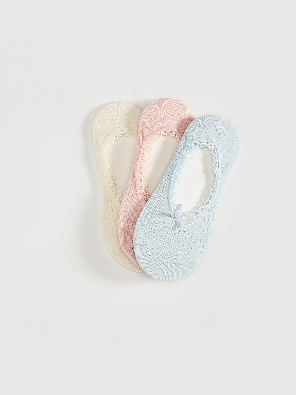 Patterned Cotton Women's Ballet Socks 3 Pack