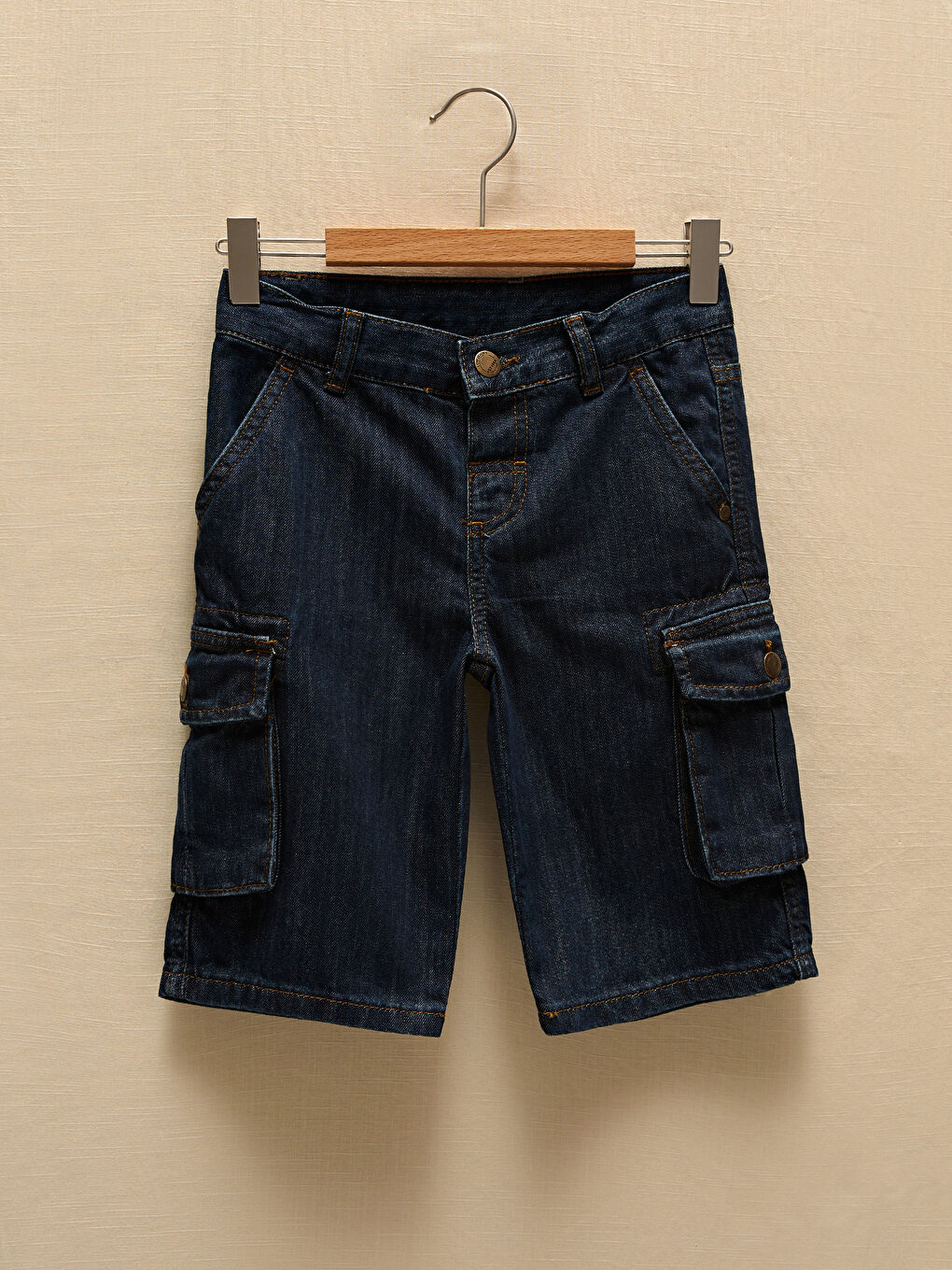 شورت جينز ولادي من القطن