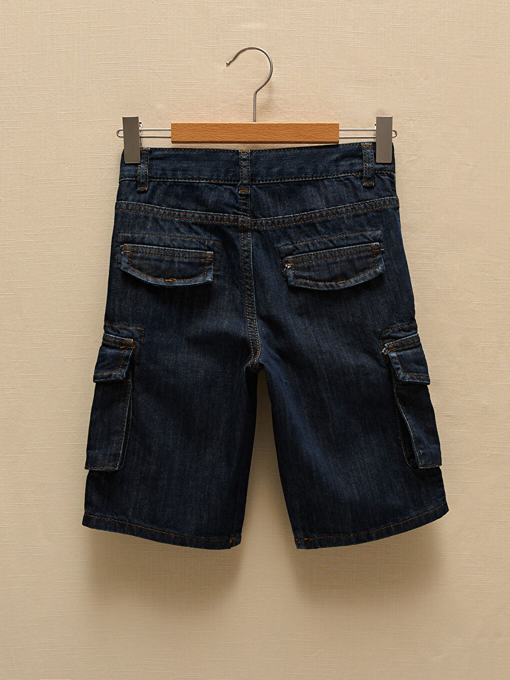 شورت جينز ولادي من القطن-2
