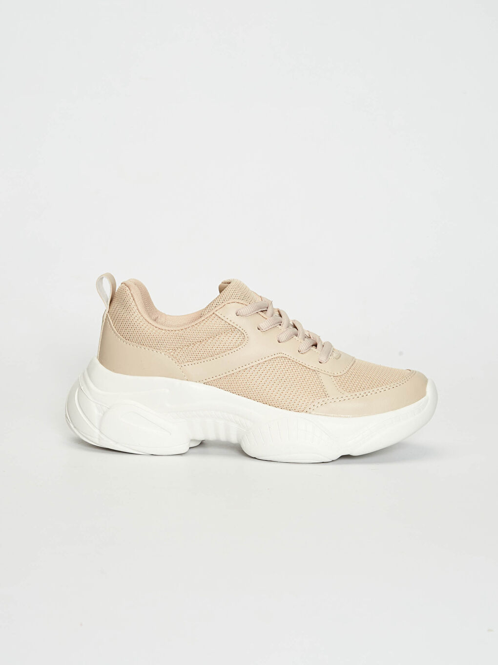 Bej Kadın Günlük Spor Ayakkabı