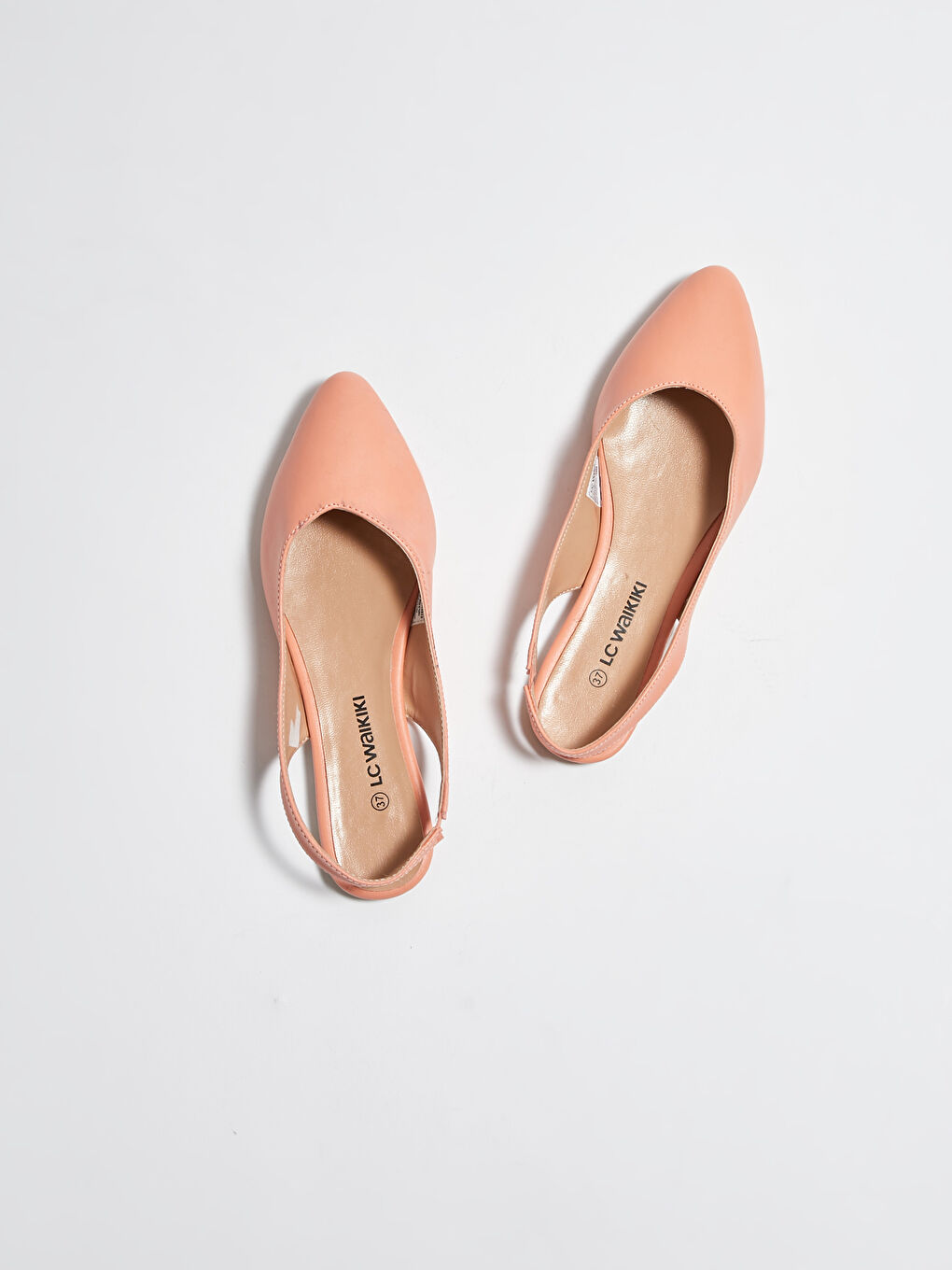 Turuncu Kadın Babet Ayakkabı-2