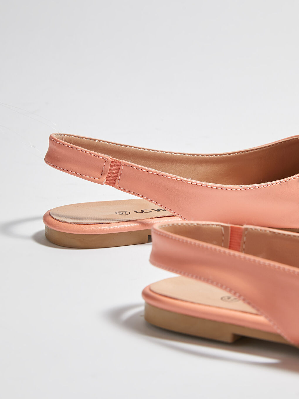 Turuncu Kadın Babet Ayakkabı-3