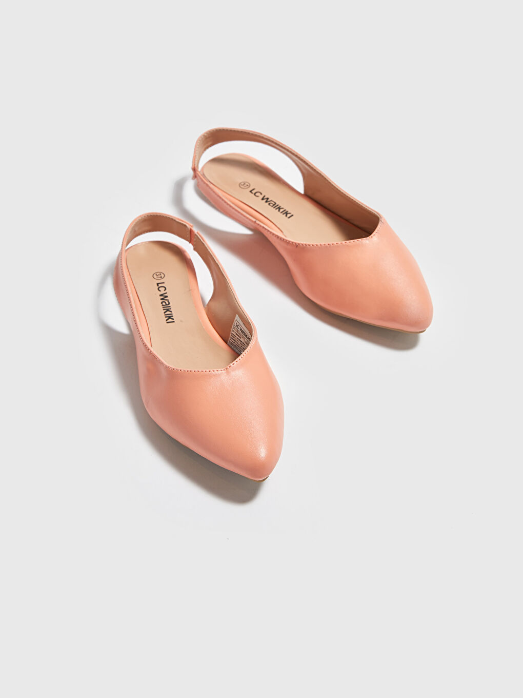 Turuncu Kadın Babet Ayakkabı-4