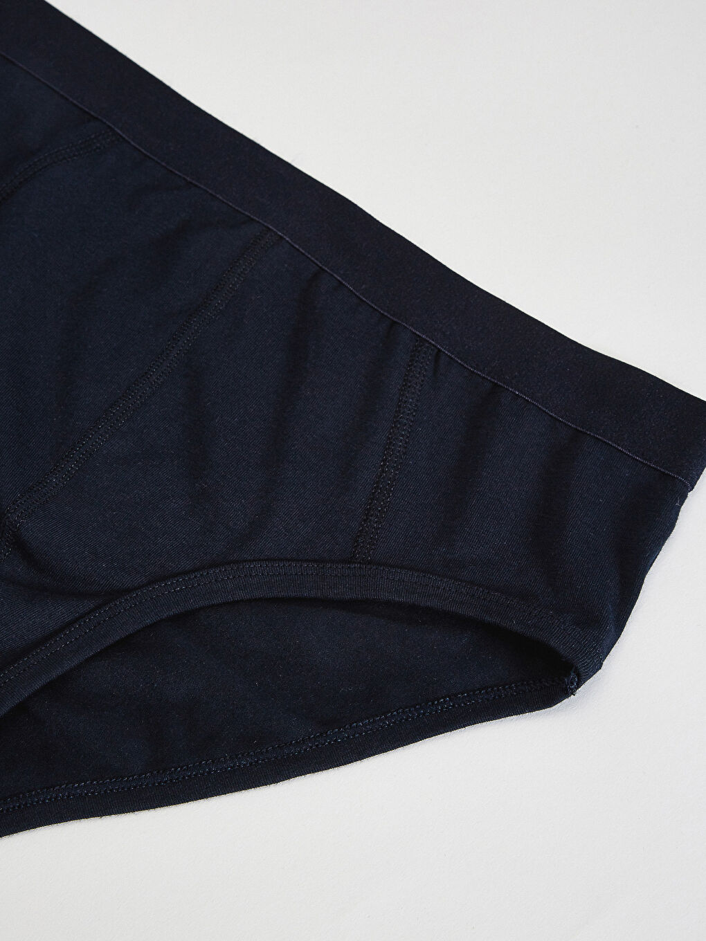 عبوة من 3 قطع قماش مطاطي ملائم عادي سراويل داخلية-4