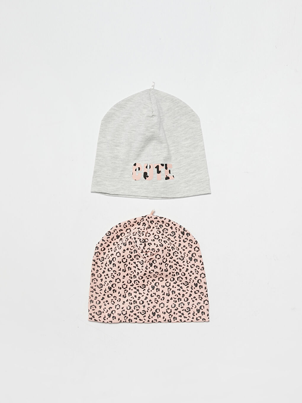 Bonnet Imprimé Bébé Fille Lot de 2