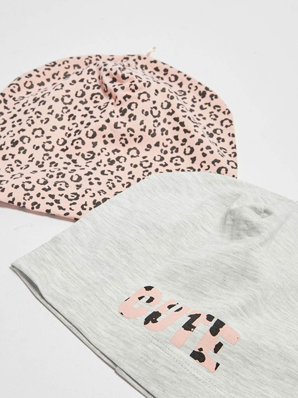 Bonnet Imprimé Bébé Fille Lot de 2-1