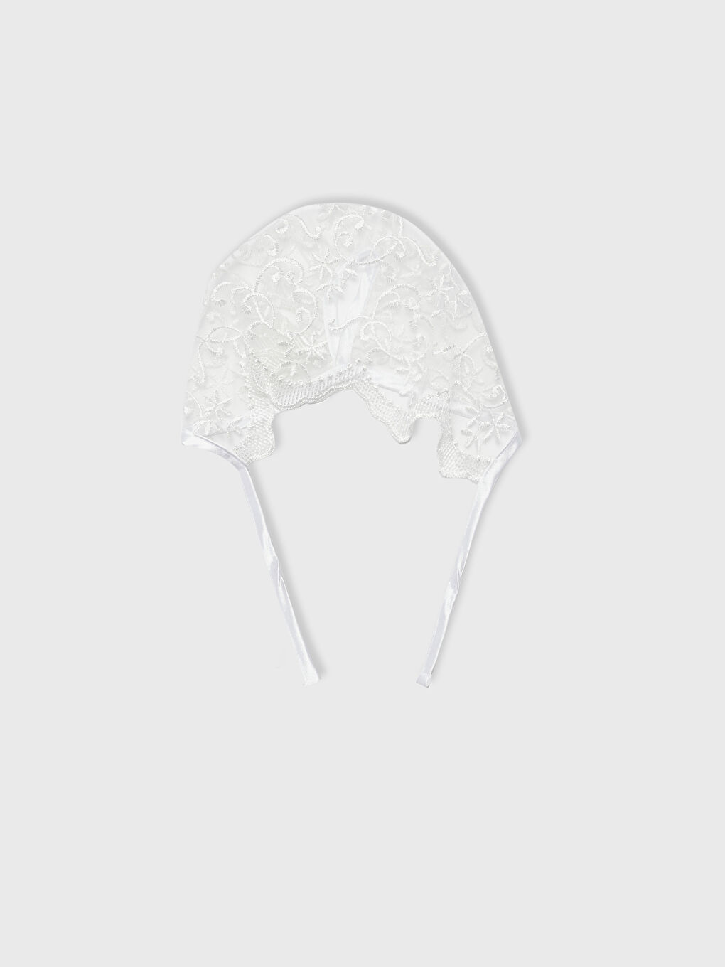 LCW baby Lace Detailed Baby Girl Beanie -S17428Z1-FDU