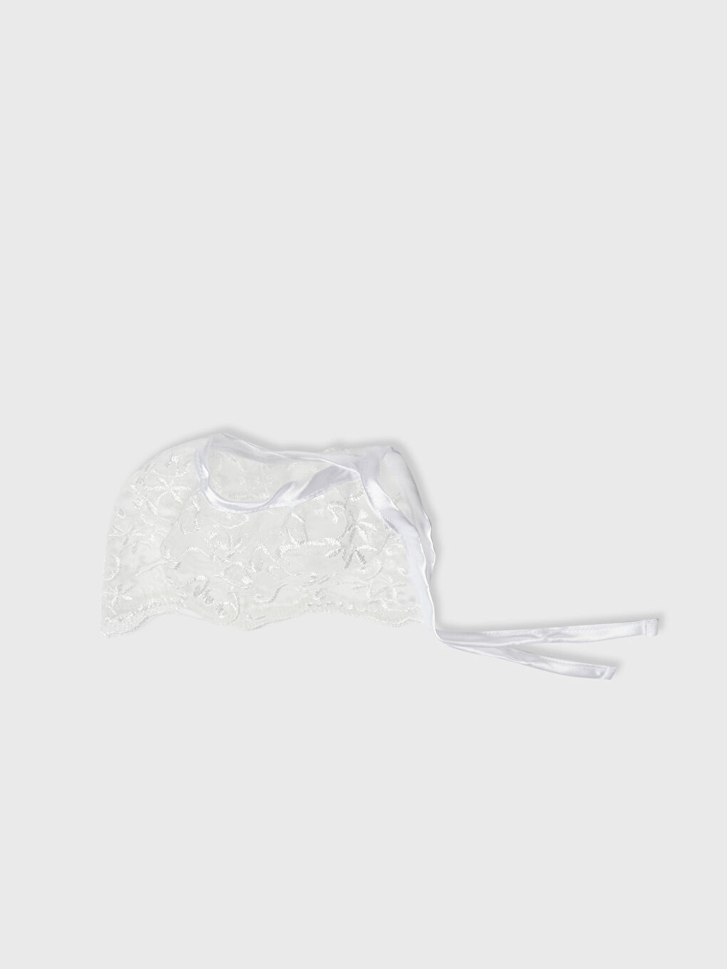 LCW baby Lace Detailed Baby Girl Beanie -S17428Z1-FDU