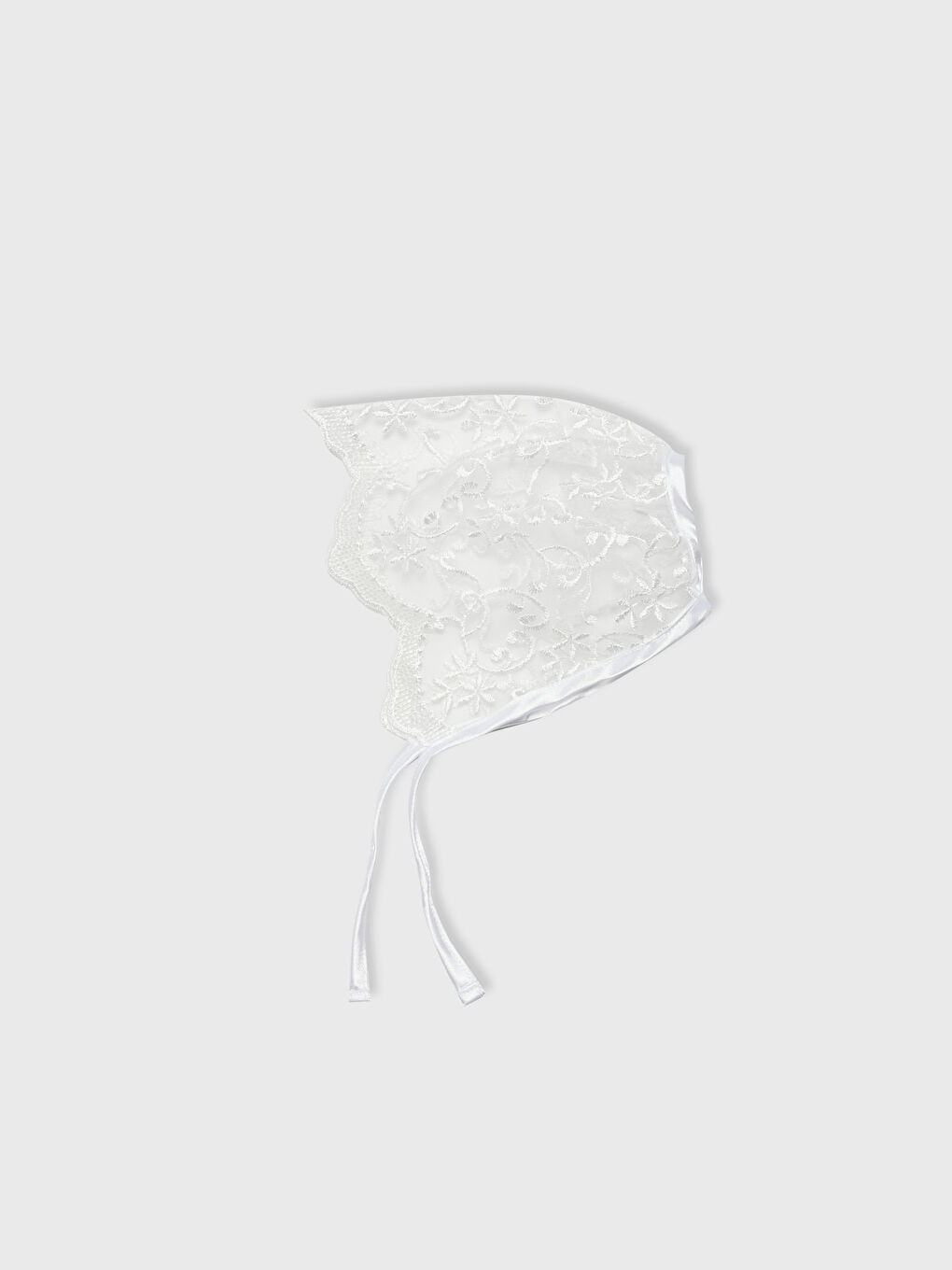 LCW baby Lace Detailed Baby Girl Beanie -S17428Z1-FDU