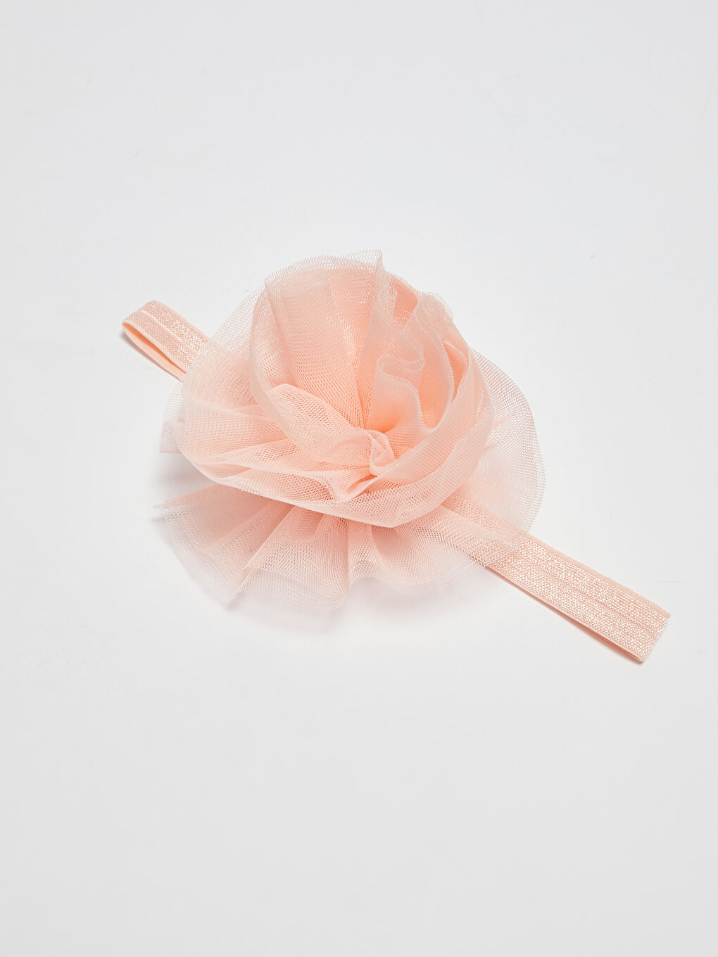 Elastic Fabric Tulle Detail Baby Girl Panties and Hair Band Set of 2 -S17449Z1-FXB