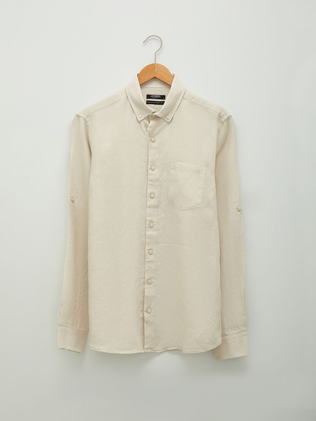 Chemise à Manches Longues Coupe Régulière pour Hommes-5