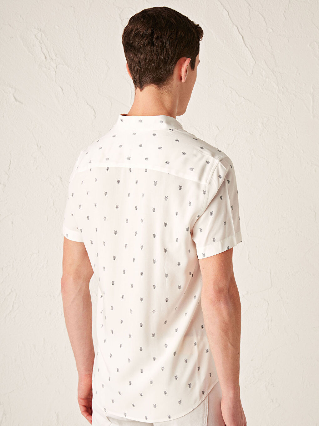 Slim Fit Short Sleeve Shirt-1