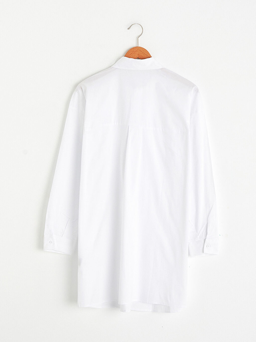 Beyaz Kadın Gömlek Tunik-1