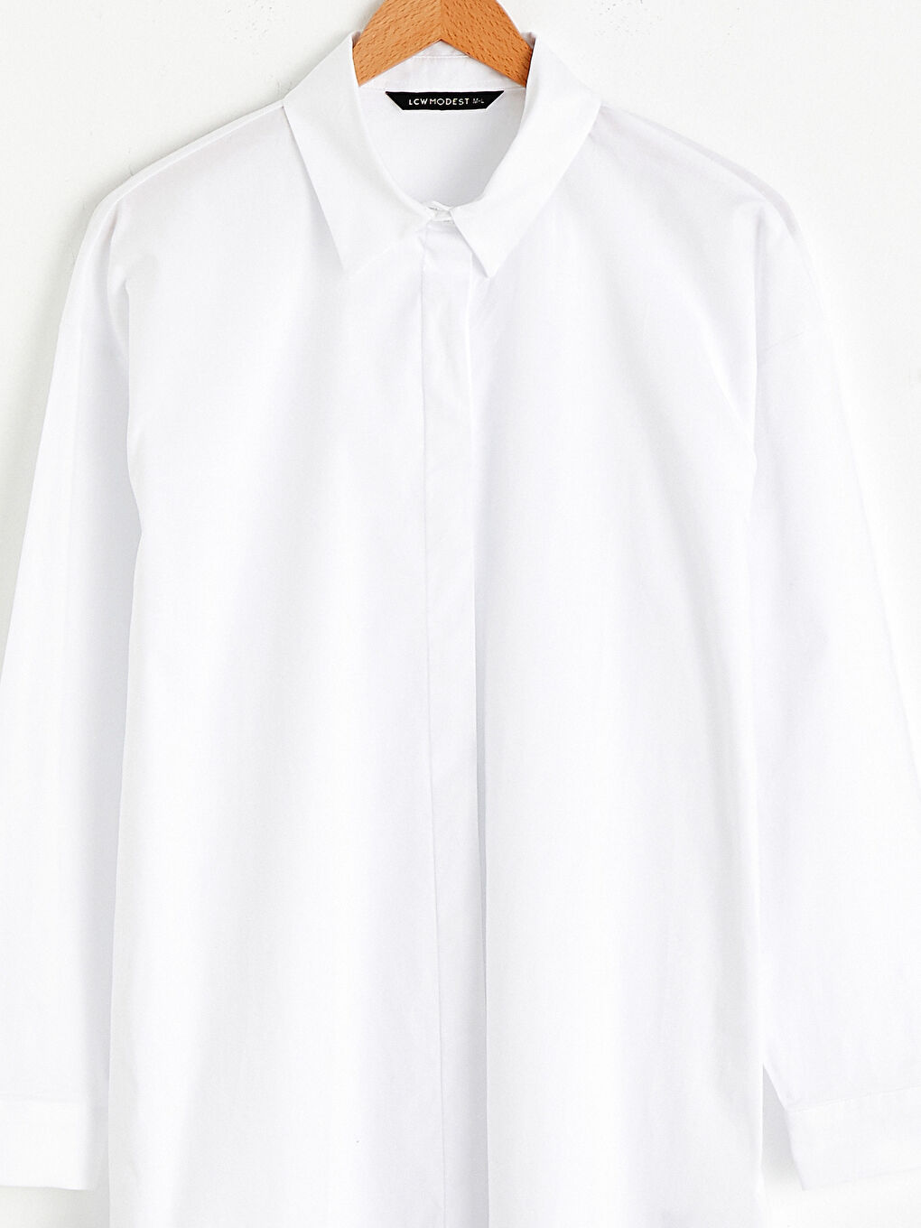 Beyaz Kadın Gömlek Tunik-2