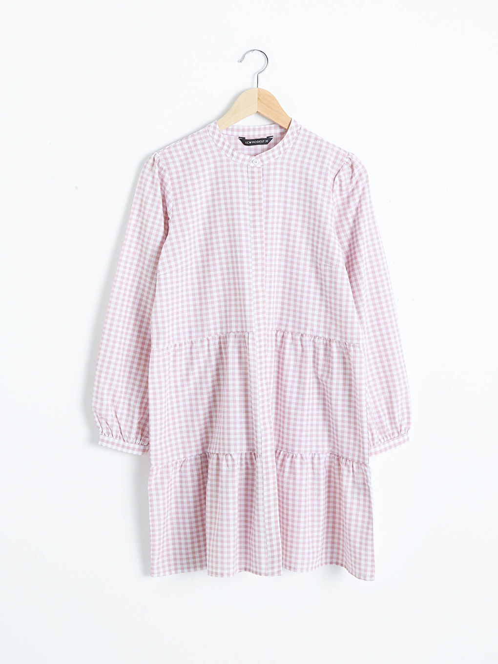 Chequered Cotton Tunic-5