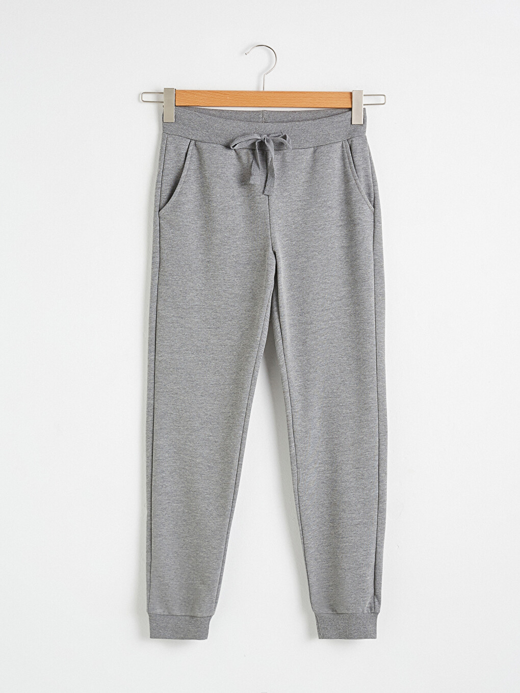 Elastic Waist Jogger Sweatpants-4