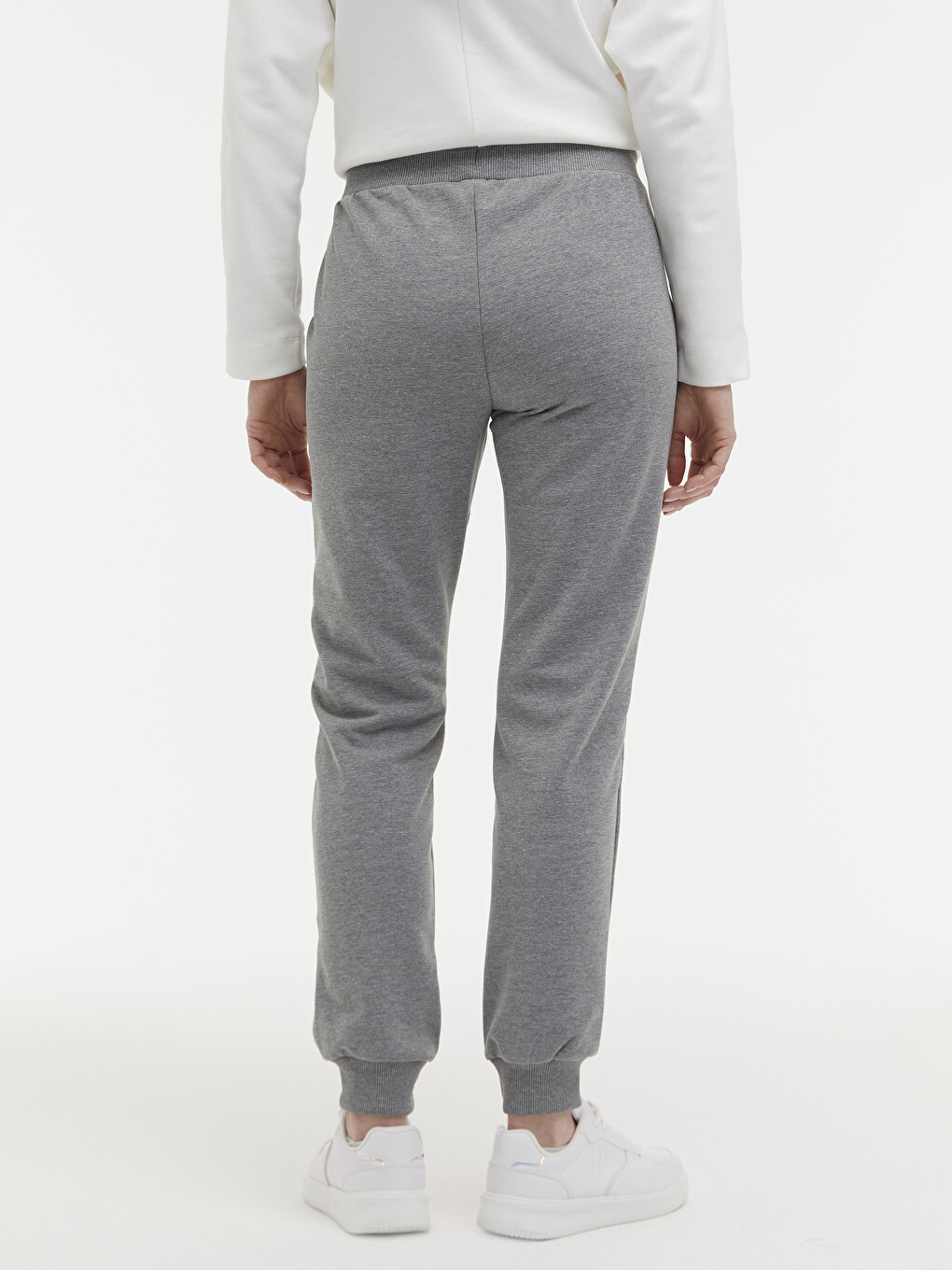 Elastic Waist Jogger Sweatpants-2