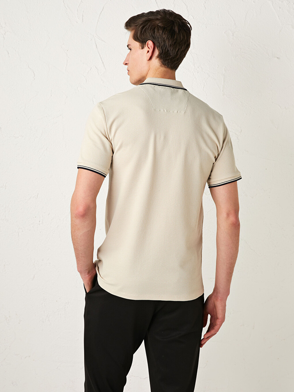 Muška Polo Majica Kratkih Rukava-3