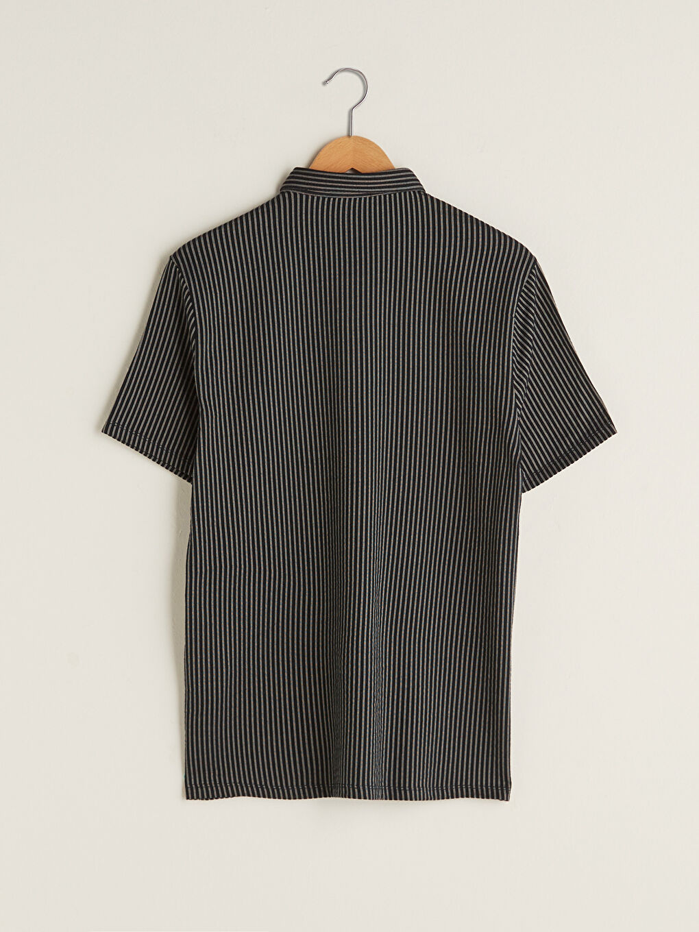 Lacivert Polo Yaka Kısa Kollu Erkek Tişört-6