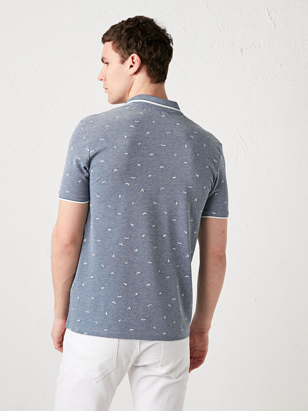 Футболка-поло Піке з короткими рукавами-3