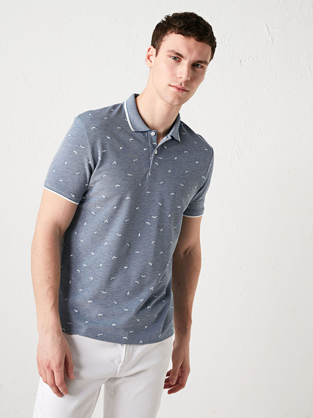 Футболка-поло Піке з короткими рукавами