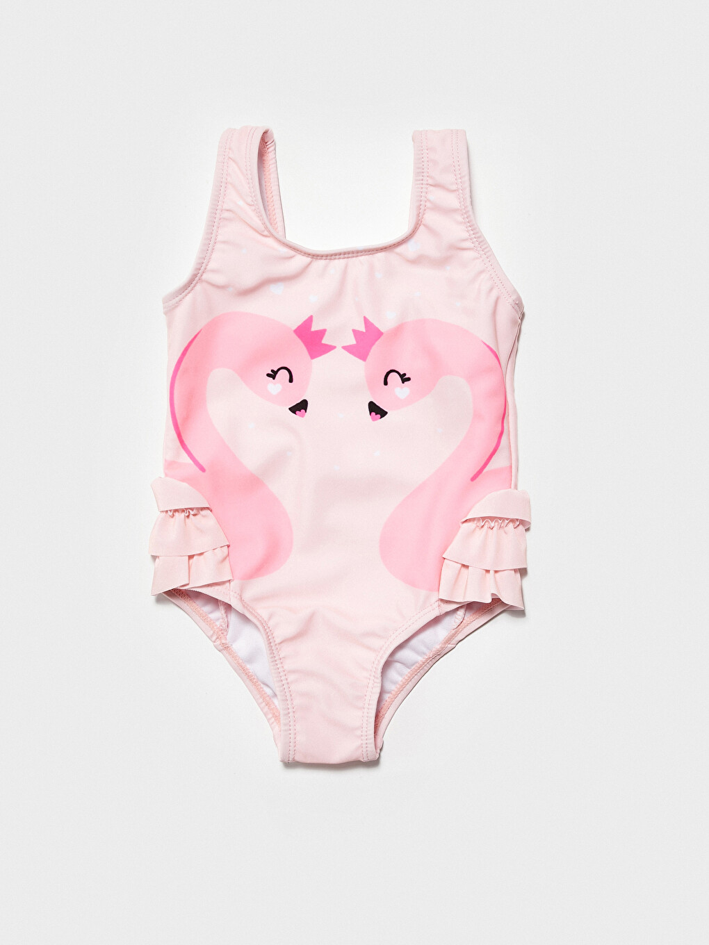 Sleeveless Printed Baby Girl Swimsuit