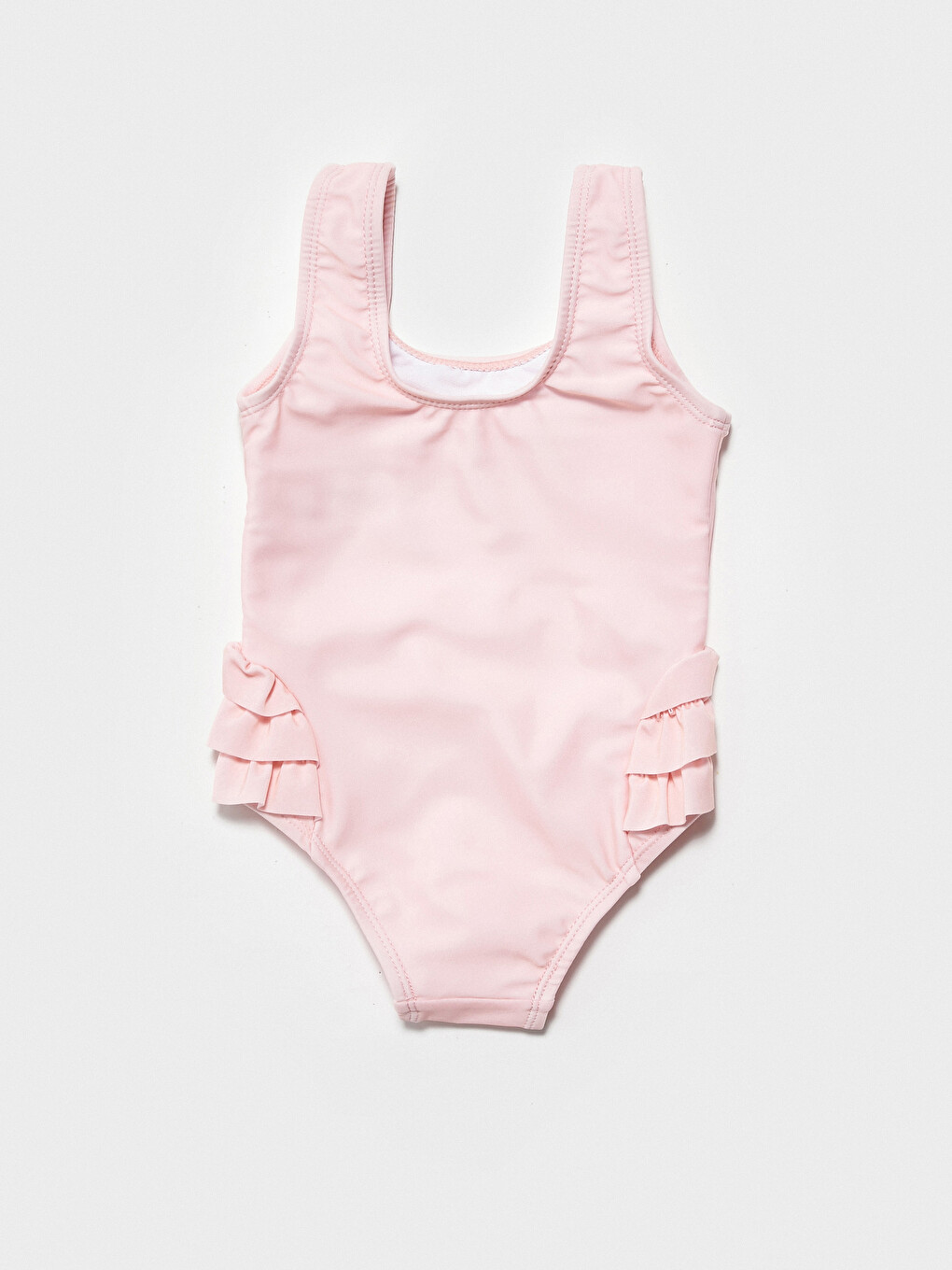 Sleeveless Printed Baby Girl Swimsuit-1