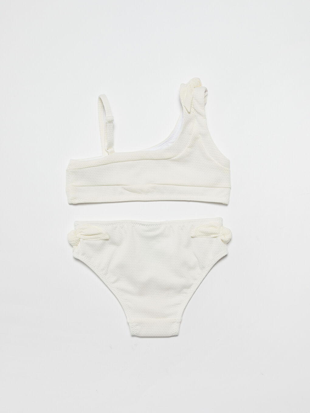 Flexible Fabric Baby Girl Bikini Set-1