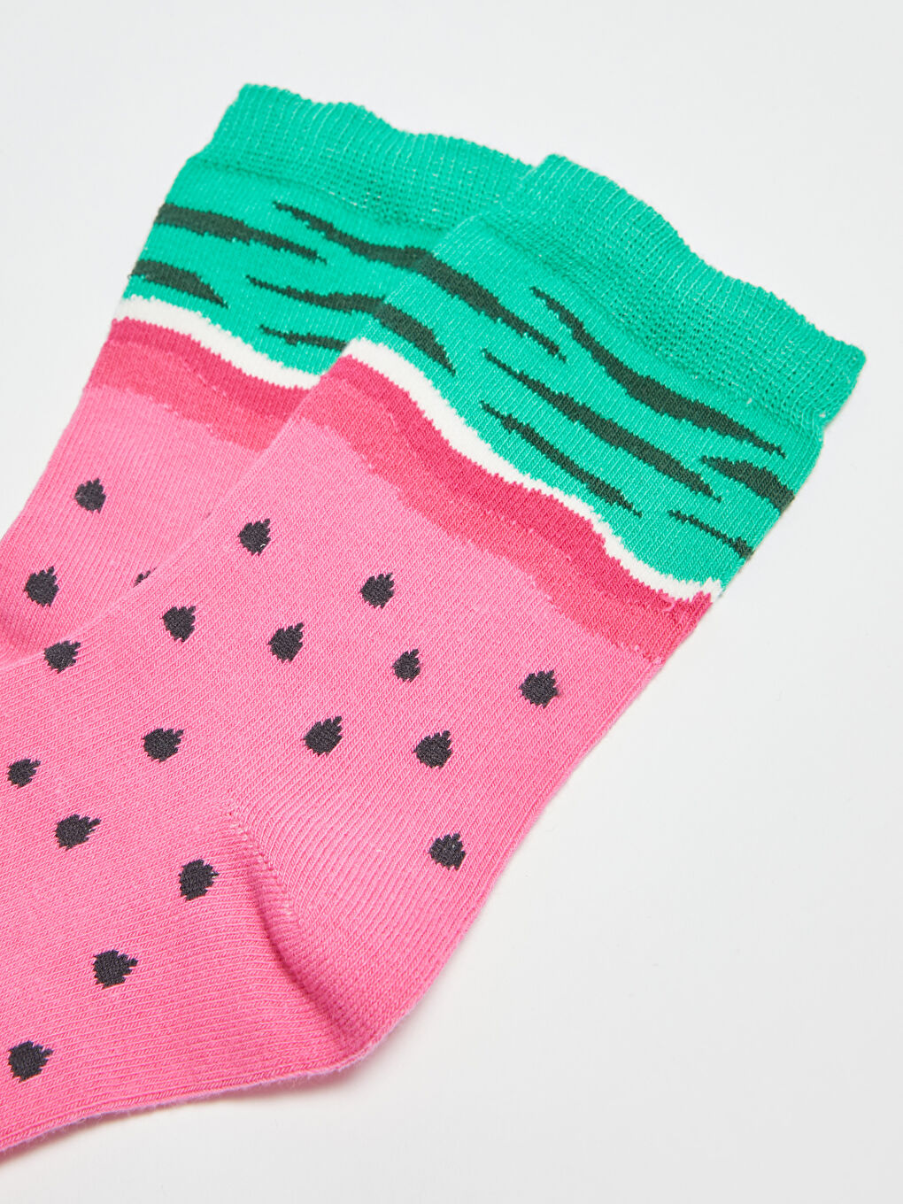 Patterned Cotton Women's Socks-1