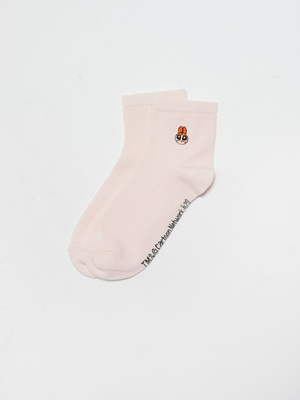 Powerpuff Girl Printed Cotton Women's Crew Socks -S18070Z8-FXX