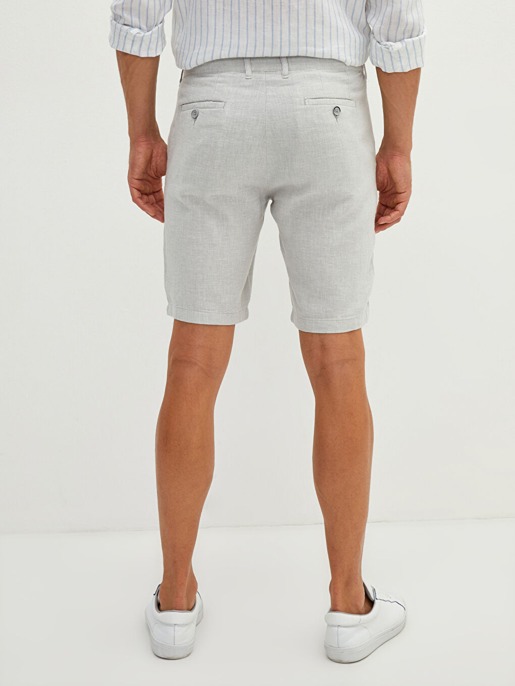 Slim Fit Men's Shorts-4