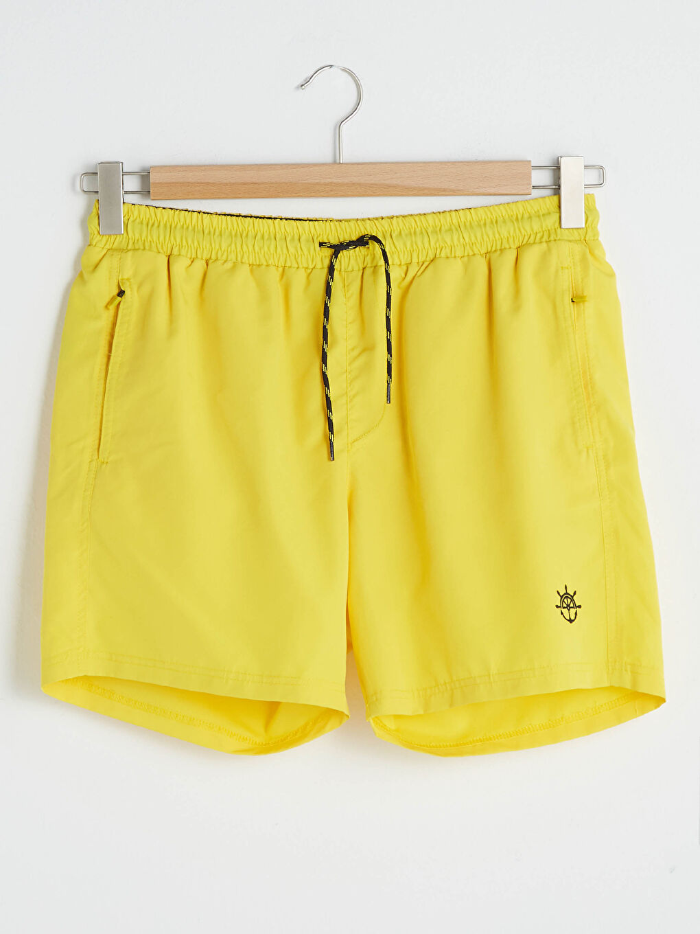 Short Length Basic Men's Swimming Shorts-4