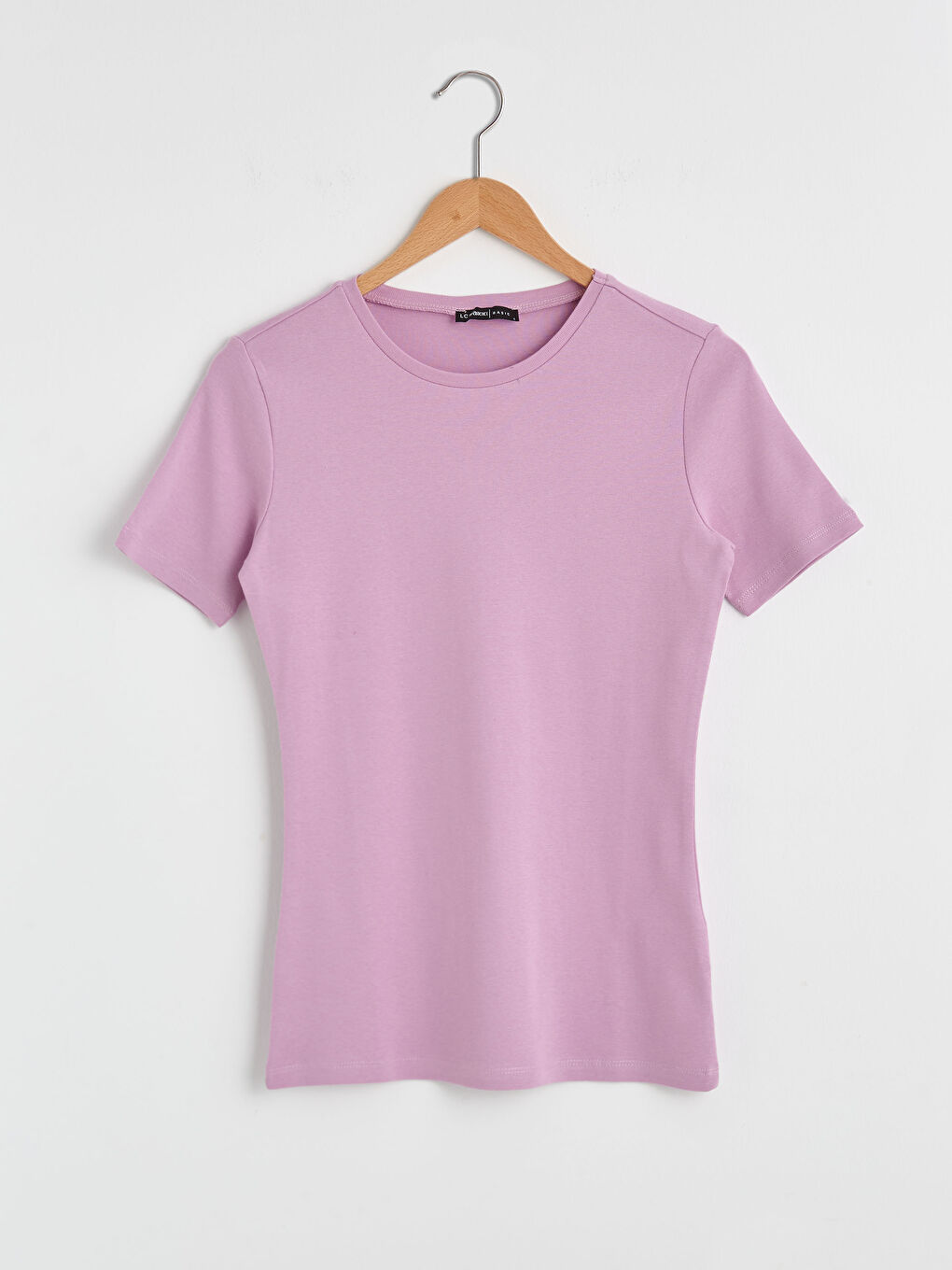 Basic Crew Neck T-Shirt-5