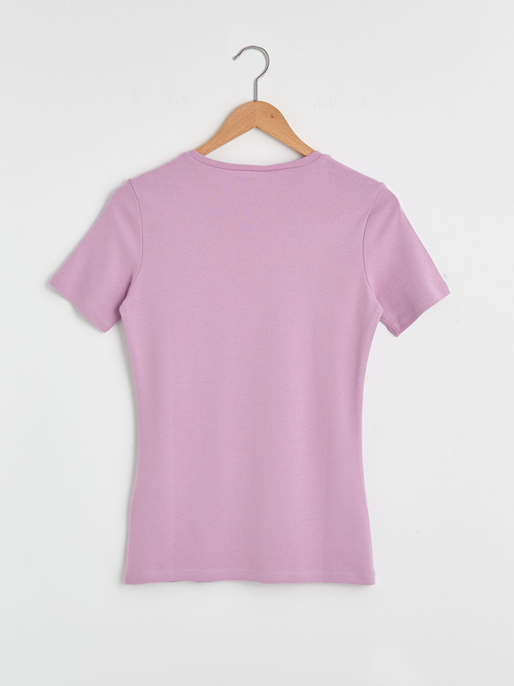 Basic Crew Neck T-Shirt-6