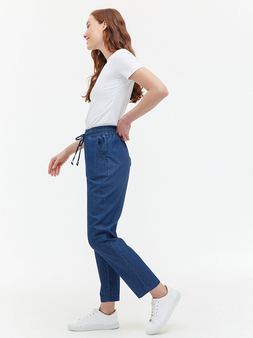 Crew Neck Plain T-Shirt-2