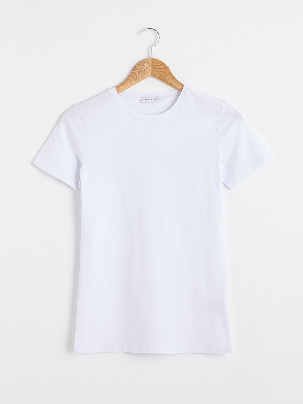 Crew Neck Plain T-Shirt-6