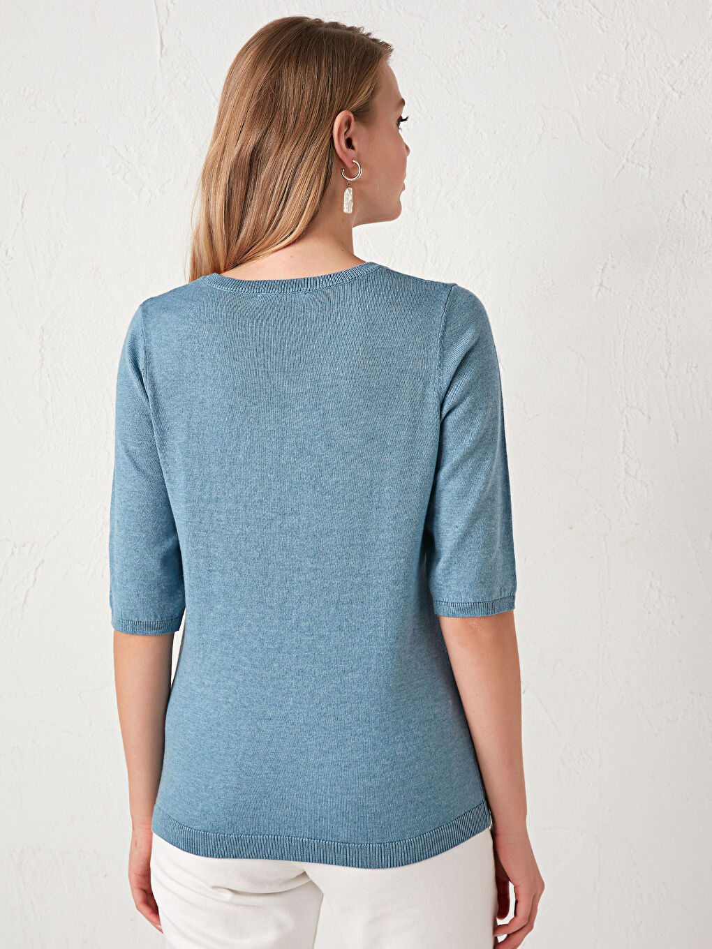 LCWAIKIKI Basic Crew Neck Knitwear Basic Sweater -S18208Z8-L8Y