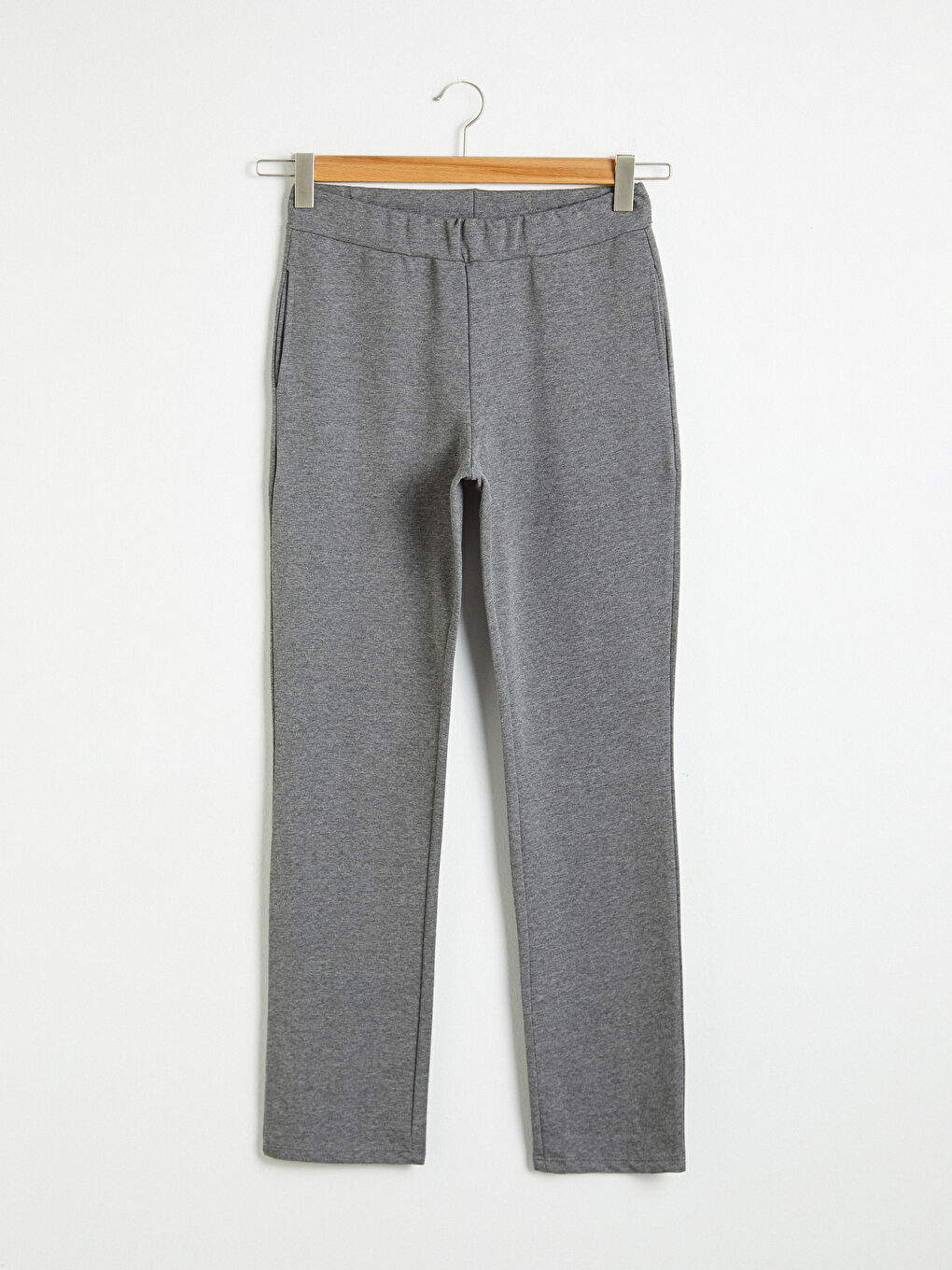 Хлопковые спортивные штаны с эластичной талией-4