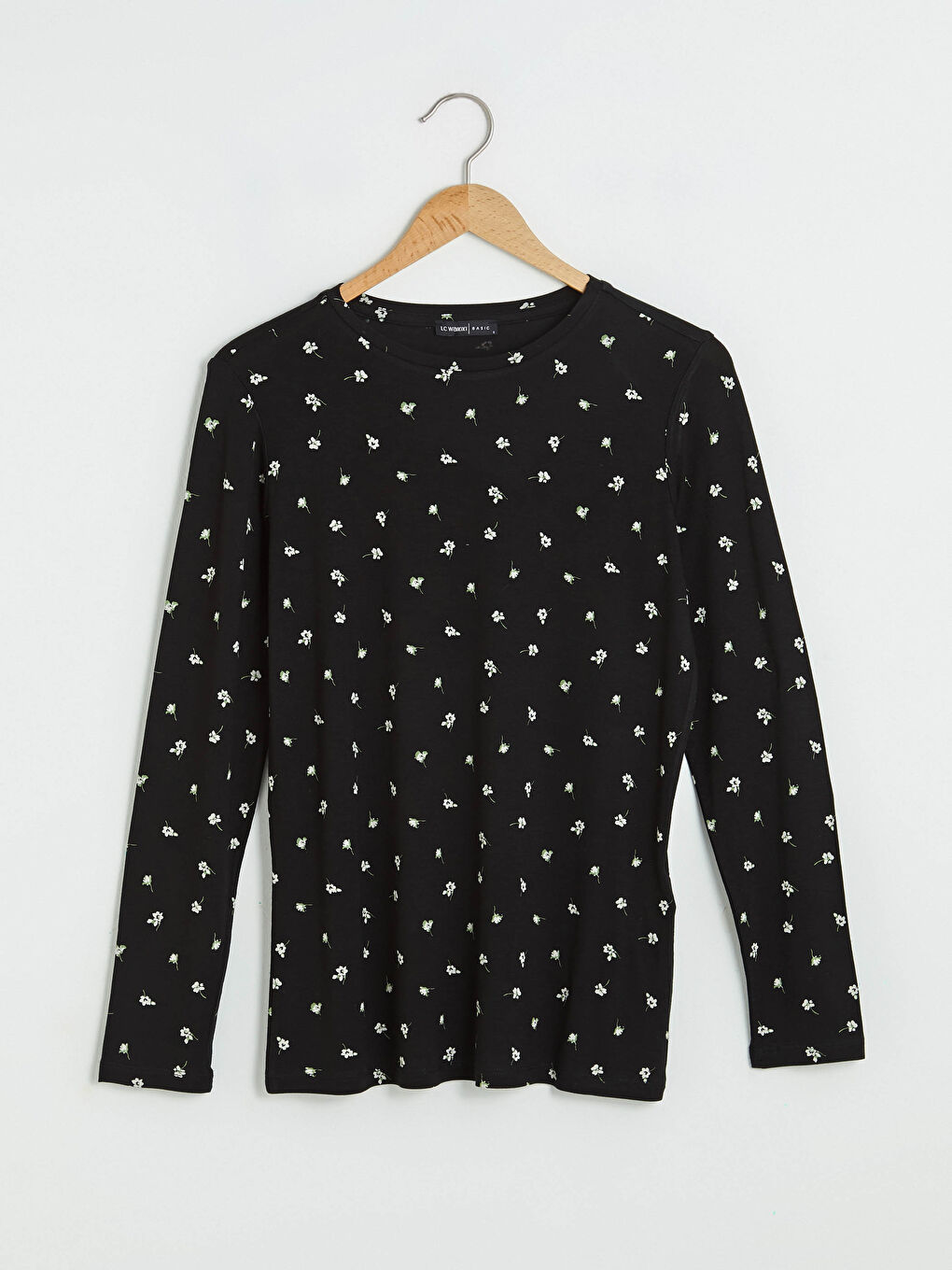 Majica Ženska Dugi Rukav Viskoza Okrugli Izrez Sa Štampom-5