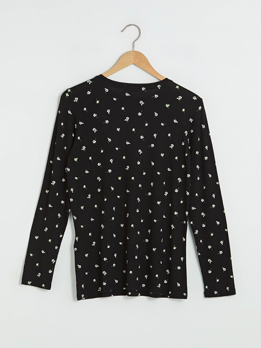 Majica Ženska Dugi Rukav Viskoza Okrugli Izrez Sa Štampom-6