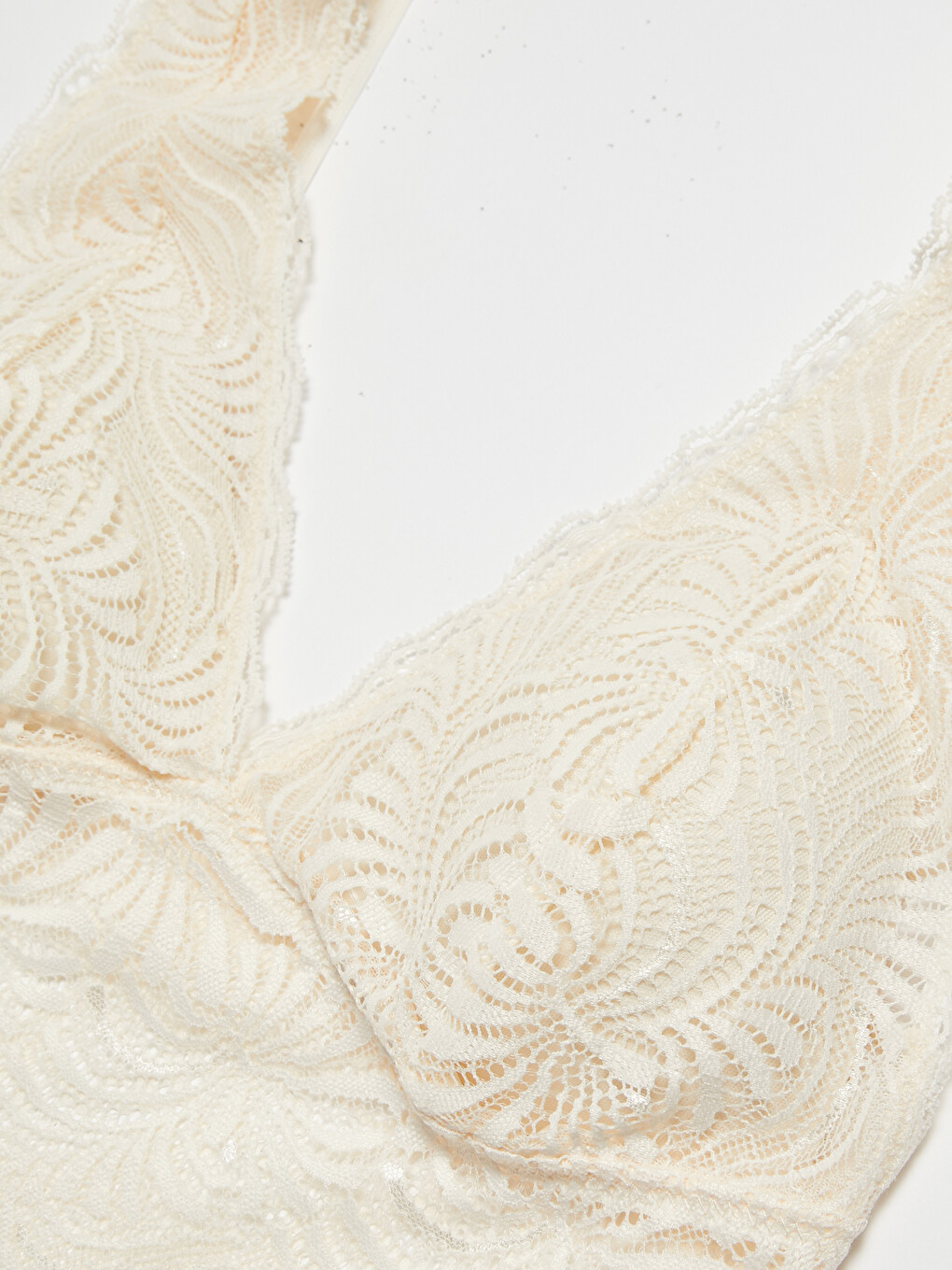 Lace Detail Bralet Bra-2